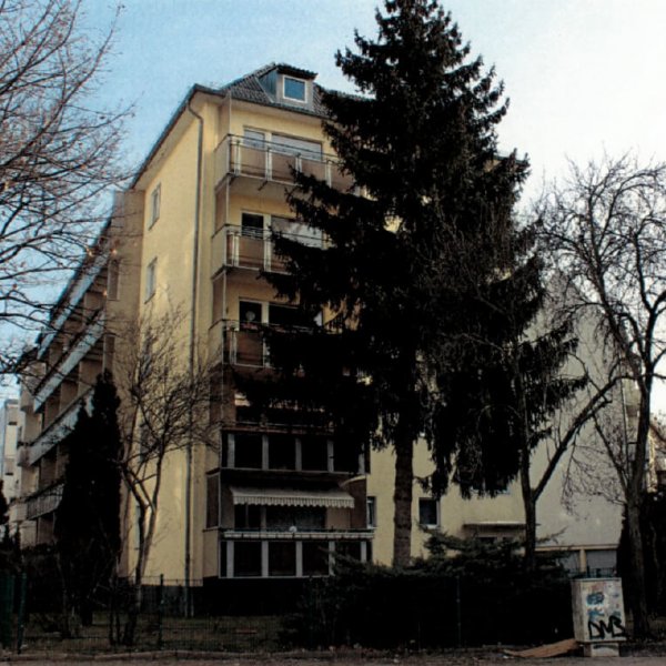 Ein Nachkriegsgebäude in Berlin.